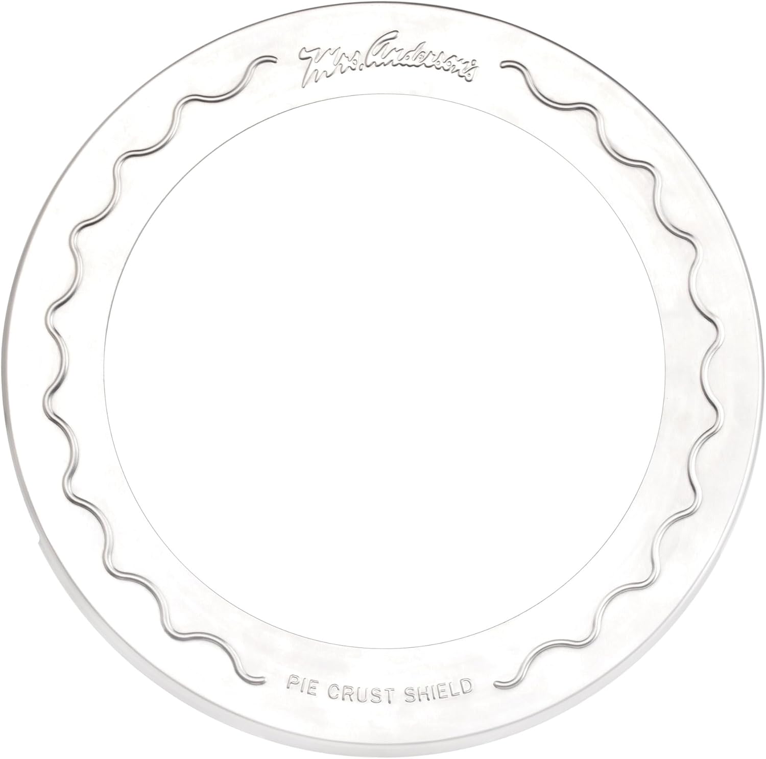 Mrs. Anderson's Baking Pie Crust Protector Shield, Fits 9.5 and 10-Inch Plates, Set of 2