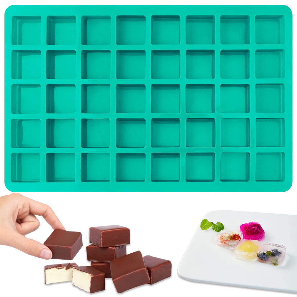 Sakolla 2 PCS Round Chocolate Cookie Molds, Cylinder Silicone Mold, Perfect for Chocolate Covered Oreos, Cake, Candy, Pudding, Mini Soap