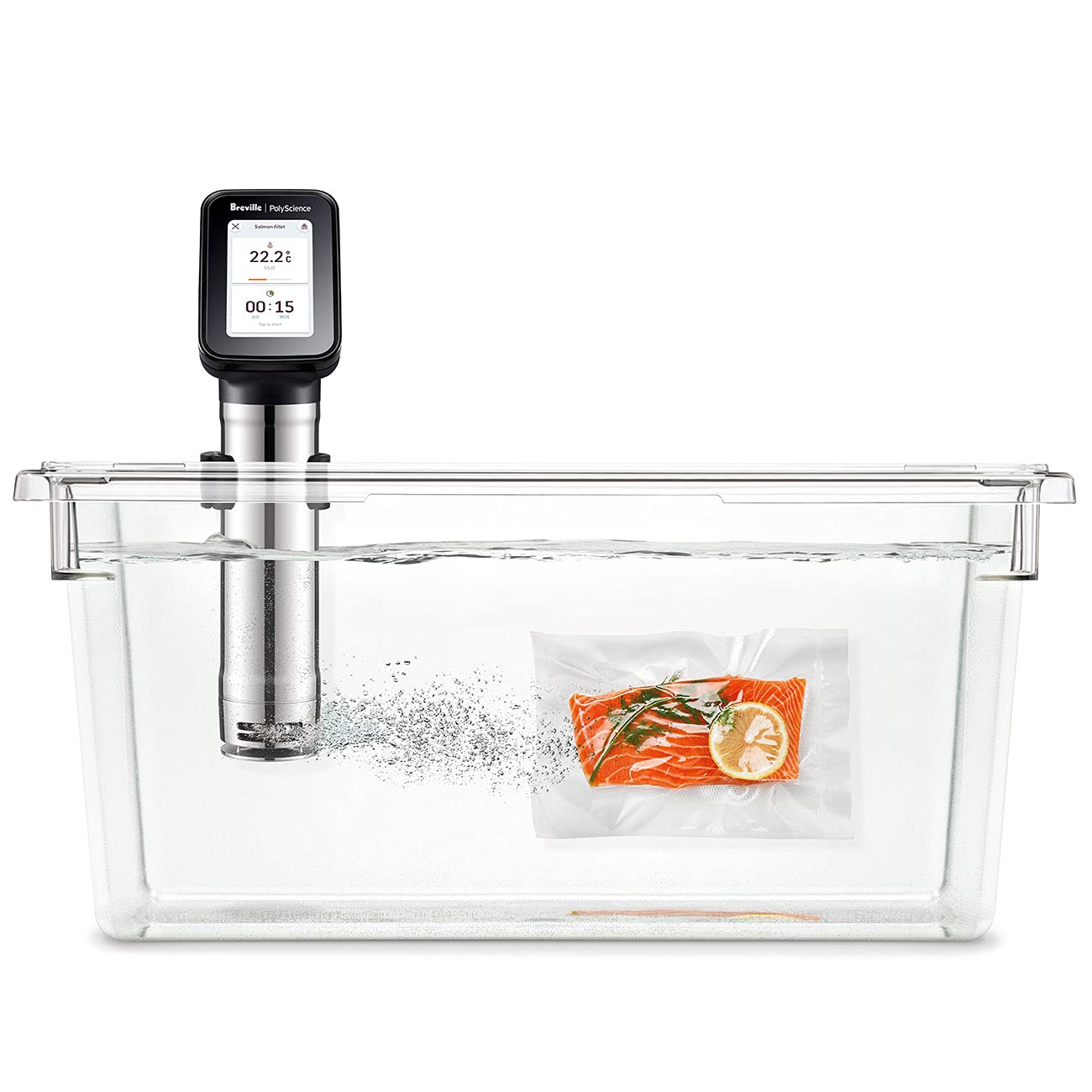 Breville Polyscience HydroPro Sous Vide Immersion Circulator, 1450 Watt, Stainless, CSV700PSS1BUC1