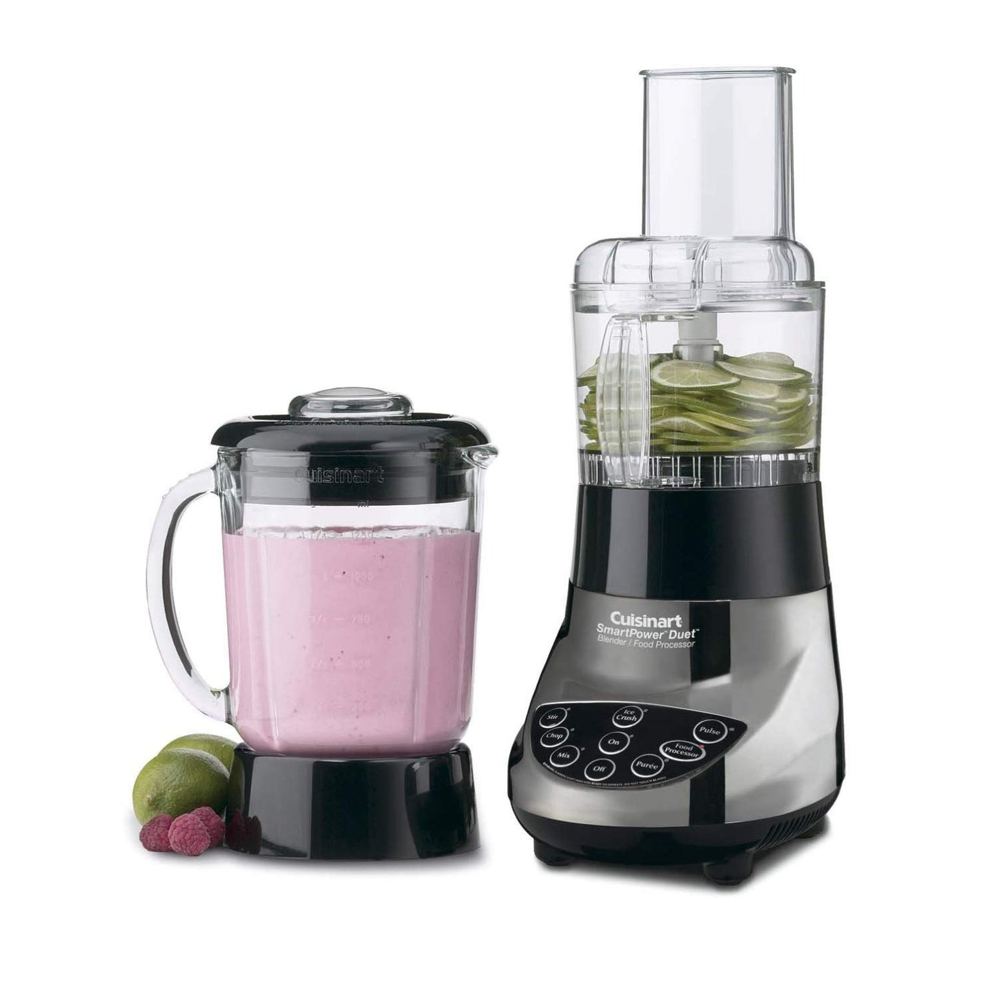 Cuisinart BFP-703BC Smart Power Duet Blender/Food Processor, Brushed Chrome, 3 cup, count of 6