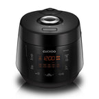 Рисоварка-підігрівач CUCKOO CRP-PK1001S на 10 чашок (сира) / 20 чашок (варена) з антипригарною внутрішньою каструлею, 13 опціями меню, технологією Fuzzy Logic, автоматичним очищенням (чорна)