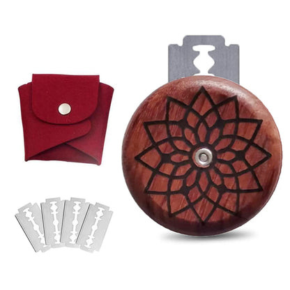 UFO Bread Lame Cutter for Homemade Sourdough Bread Bakers, Cutting Bread Scoring Knife Razor Cutter Slashing Tool, Great Gift for Artisan Bread and Baguette Makers (Circle)