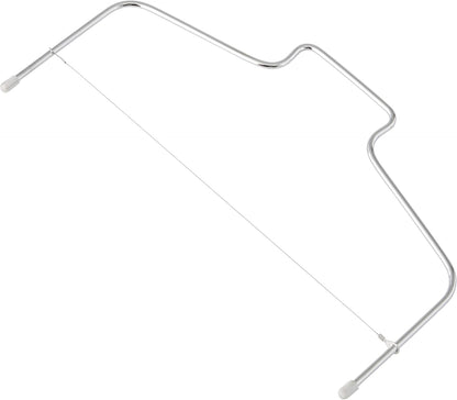 Wilton Adjustable Cake Leveler & Slicer, Stainless Steel Wire, Adjustable Cake Tool With Layer Cutting Feature, Baking Supplies And Baking Tools (Silver)