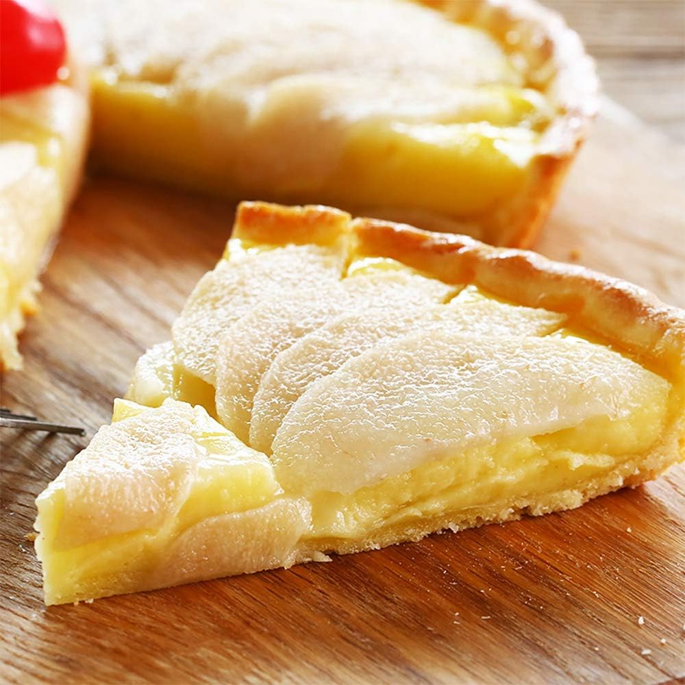 Webake Pie Crust Protector Shield Adjustable Pie Crust Shield Fits 11.5-9 Inch Pie Pan, European Food Grade Silicone Pinch Test Passed, for Baking Party Pie Tart, Pack of 2, Red and Grey