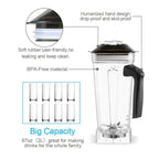 Blender profesjonalny blender stołowy, 2200 W szybki blender do koktajli i smoothie, blender komercyjny z timerem, 68OZ dzbanek Tritan bez BPA, urządzenie do smoothie BATEERUN 8 ostrzy