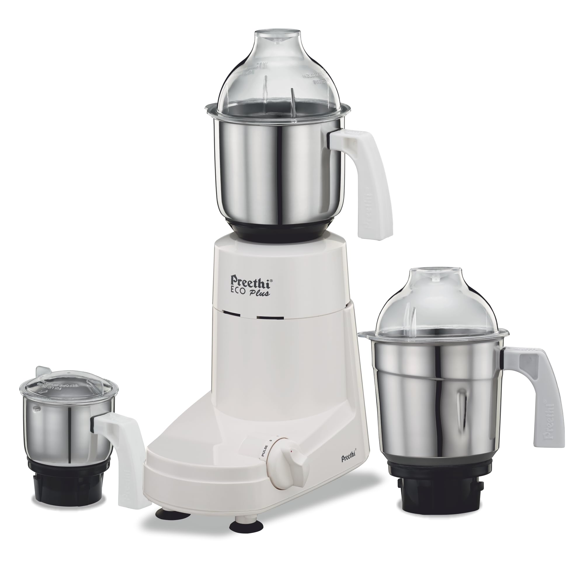 Міксер-млинець Preethi Eco Plus, білий, 3 банки