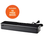 Anova Culinary ANVS01-US00 Anova Precision Vacuum Sealer, zawiera 10 wstępnie pociętych torebek, do gotowania metodą sous vide i przechowywania żywności