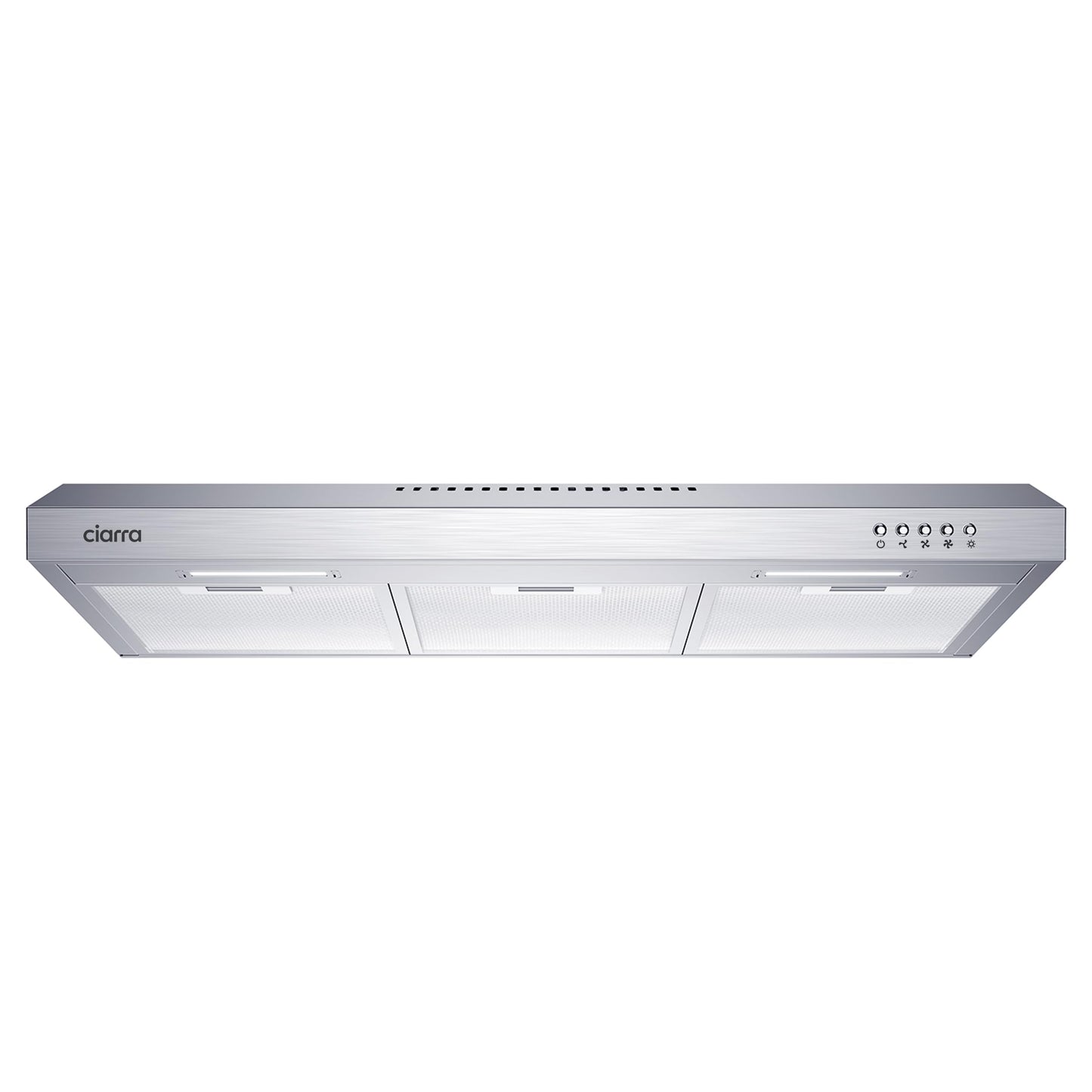 CIARRA Ductless Range Hood 30 inch Under Cabinet Hood Vent for Kitchen Ducted and Ductless Convertible CAS75918A