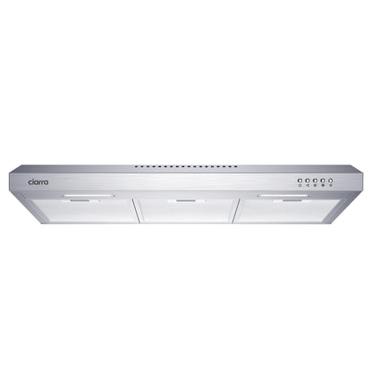 CIARRA Ductless Range Hood 30 inch Under Cabinet Hood Vent for Kitchen Ducted and Ductless Convertible CAS75918A