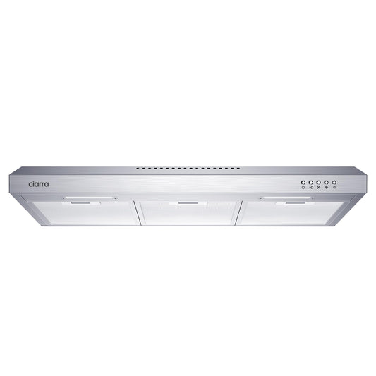 CIARRA Ductless Range Hood 30 inch Under Cabinet Hood Vent for Kitchen Ducted and Ductless Convertible CAS75918A