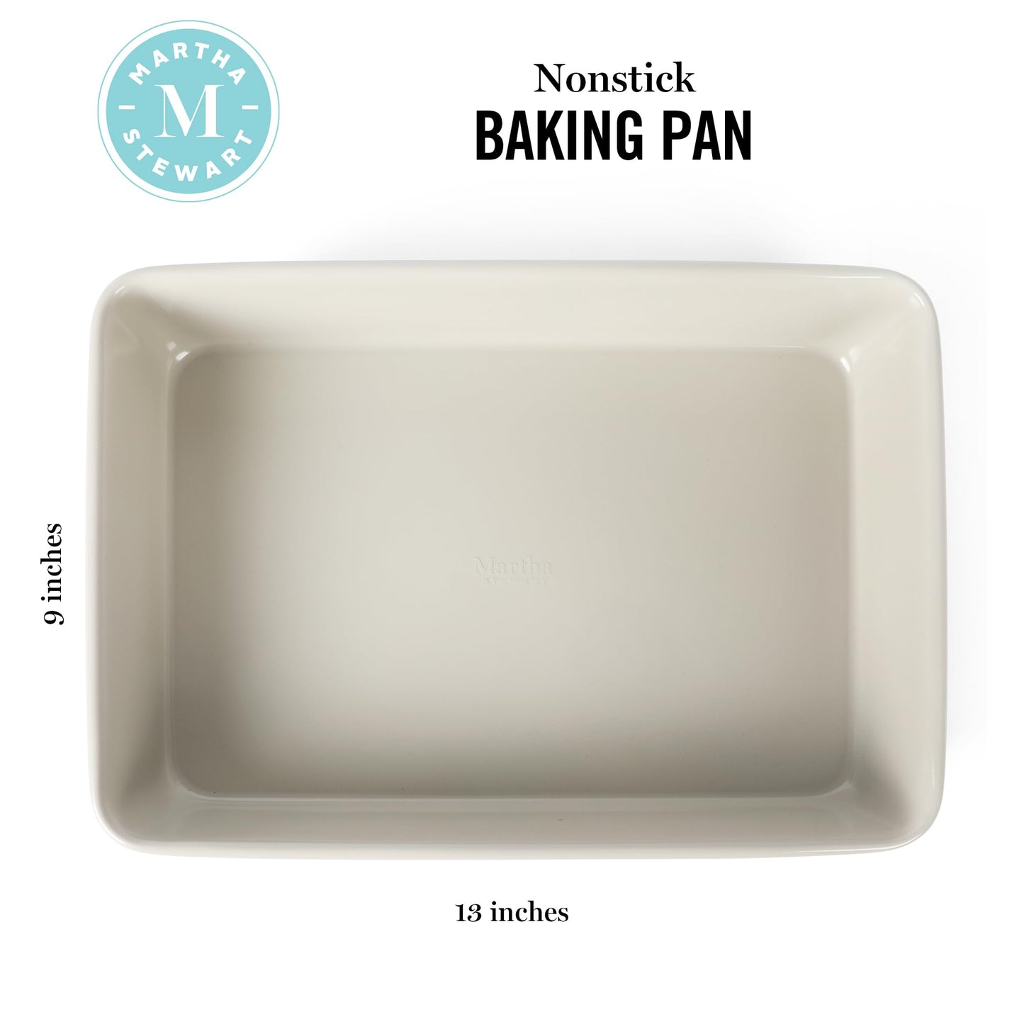 Martha Stewart Gallen 9 Inch Nonstick Carbon Steel Loaf Pan - Teal