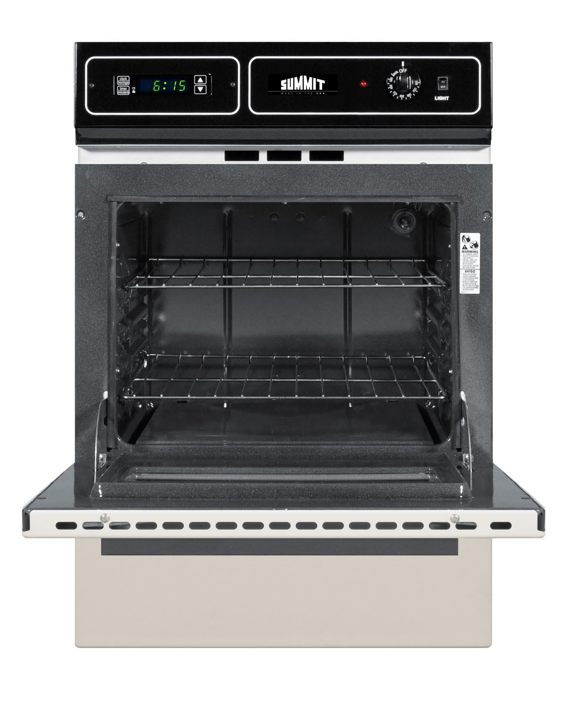 Summit STM7212KW Kitchen Wall Oven, Bisque