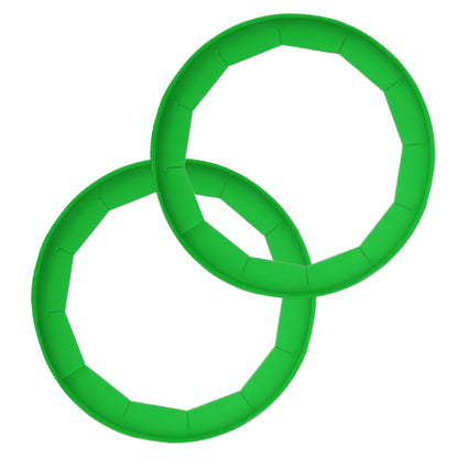 Adjustable Silicone Pie Crust Shields - Baking Protectors Cover Ring Fits 8-11.4 Inch Pies