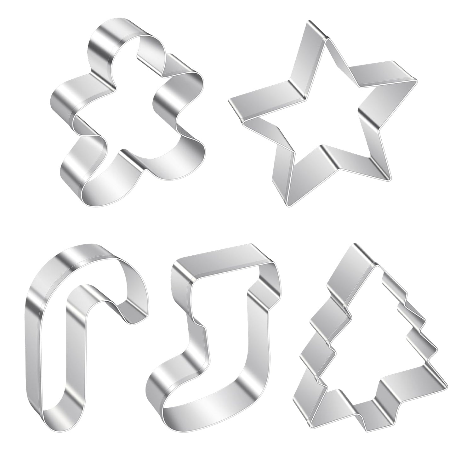 ALLTOP Circle Biscuit Cutter Set –Stainless Steel Baking Supplies for Effortless Round Cookie Shaping, Pastry & Fondant Tool Creation–Precise Cut Kitchen Utensil for Sandwich, Scone, Donut -3PC Round