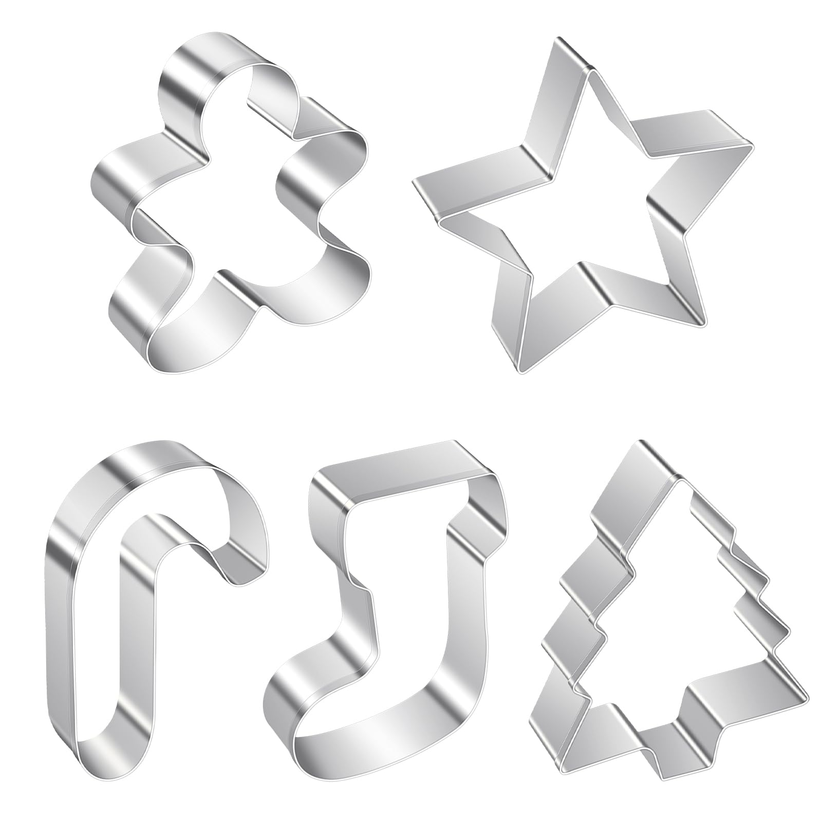 ALLTOP Circle Biscuit Cutter Set –Stainless Steel Baking Supplies for Effortless Round Cookie Shaping, Pastry & Fondant Tool Creation–Precise Cut Kitchen Utensil for Sandwich, Scone, Donut -3PC Round