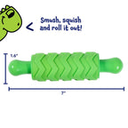 READY 2 LEARN Paint and Dough Texture Rollers | Set of 4 | Patterned Rolling Pins for Kids | Play Dough Accessories and Art Tools