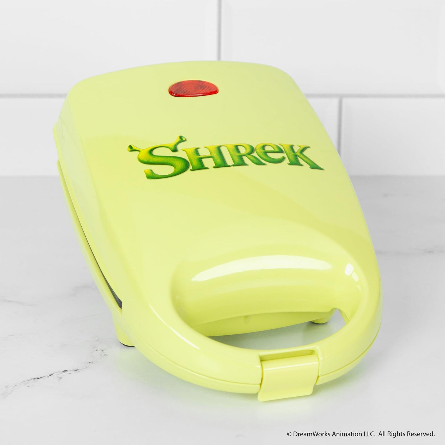 Uncanny Brands Shrek Sandwich Maker - Small Kitchen Appliance