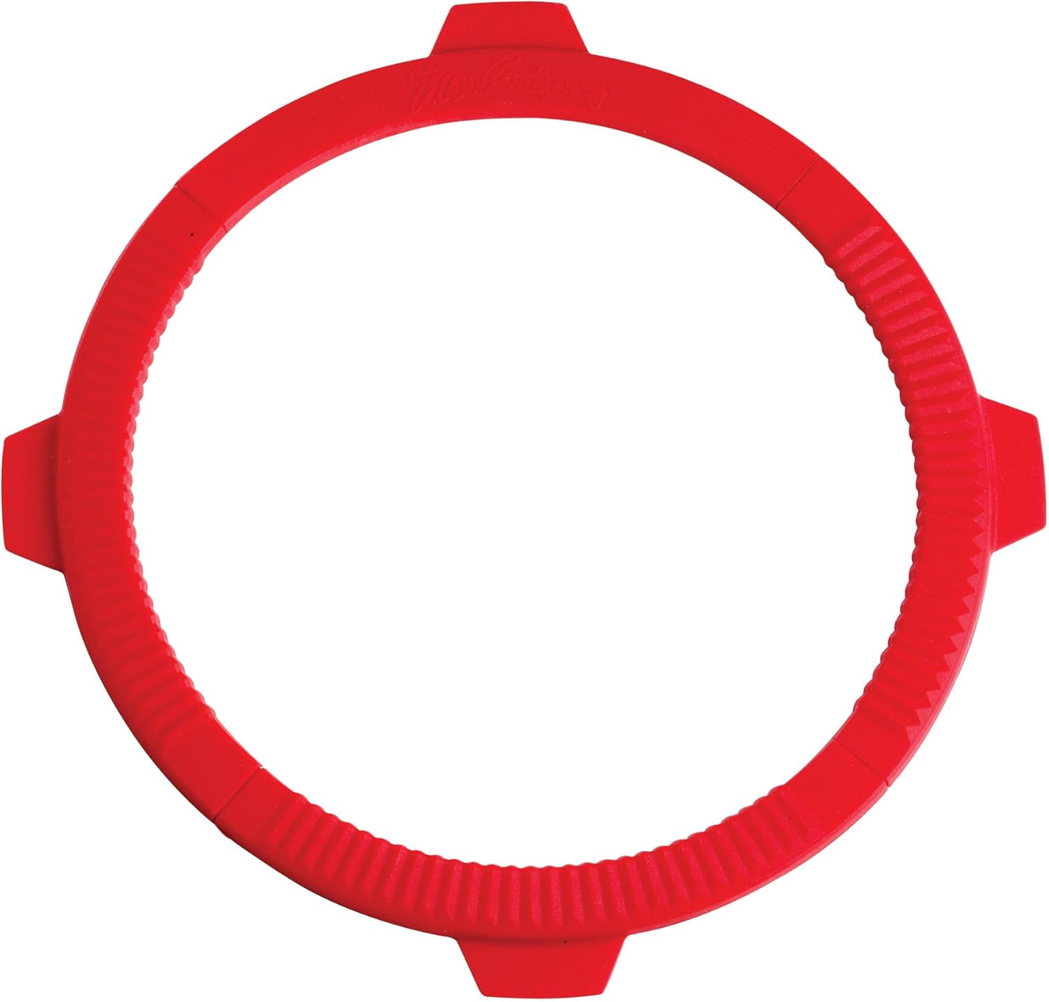 Mrs. Anderson's Baking Adjustable Pie Crust Shield, BPA-Free Heat-Resistant Silicone, Fits 9 and 10-Inch Pie Plates