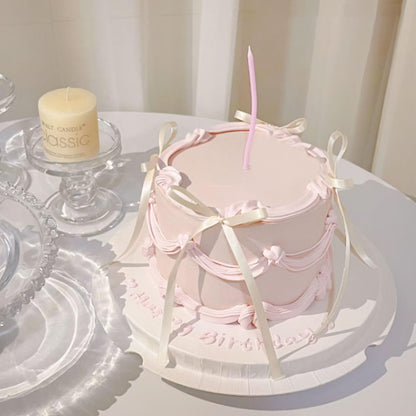 20 Pack Bow Cupcake Toppers Birthday Bowknot Ribbons Coquette Pink Bow High Footed Cup Balloon Wall Party Decorations Bridal Cake Dessert Picks Baby Girl Boy Wedding Party Supplies pink1