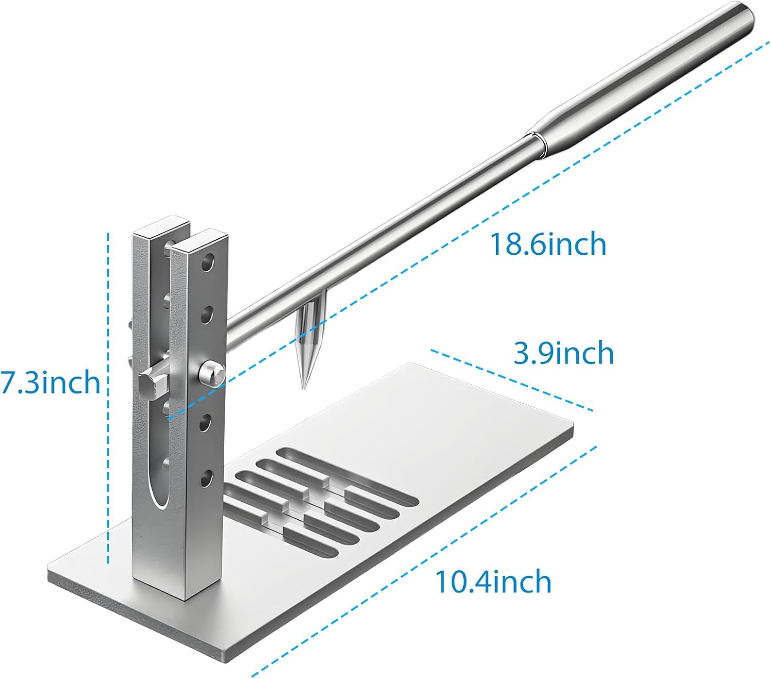 Oyster Shucker Machine Oyster Clam Opener Machine Seafood Tool Set for Bar Restaurant Family Buffet Including Knives, Gloves and G-Clip