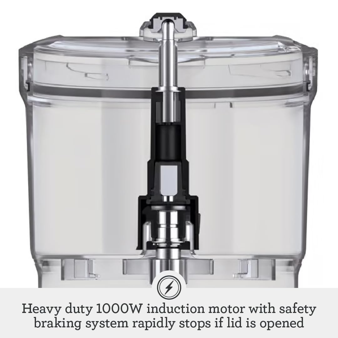 Robot kuchenny Breville Sous Chef 12 Cup, jeden rozmiar, srebrny