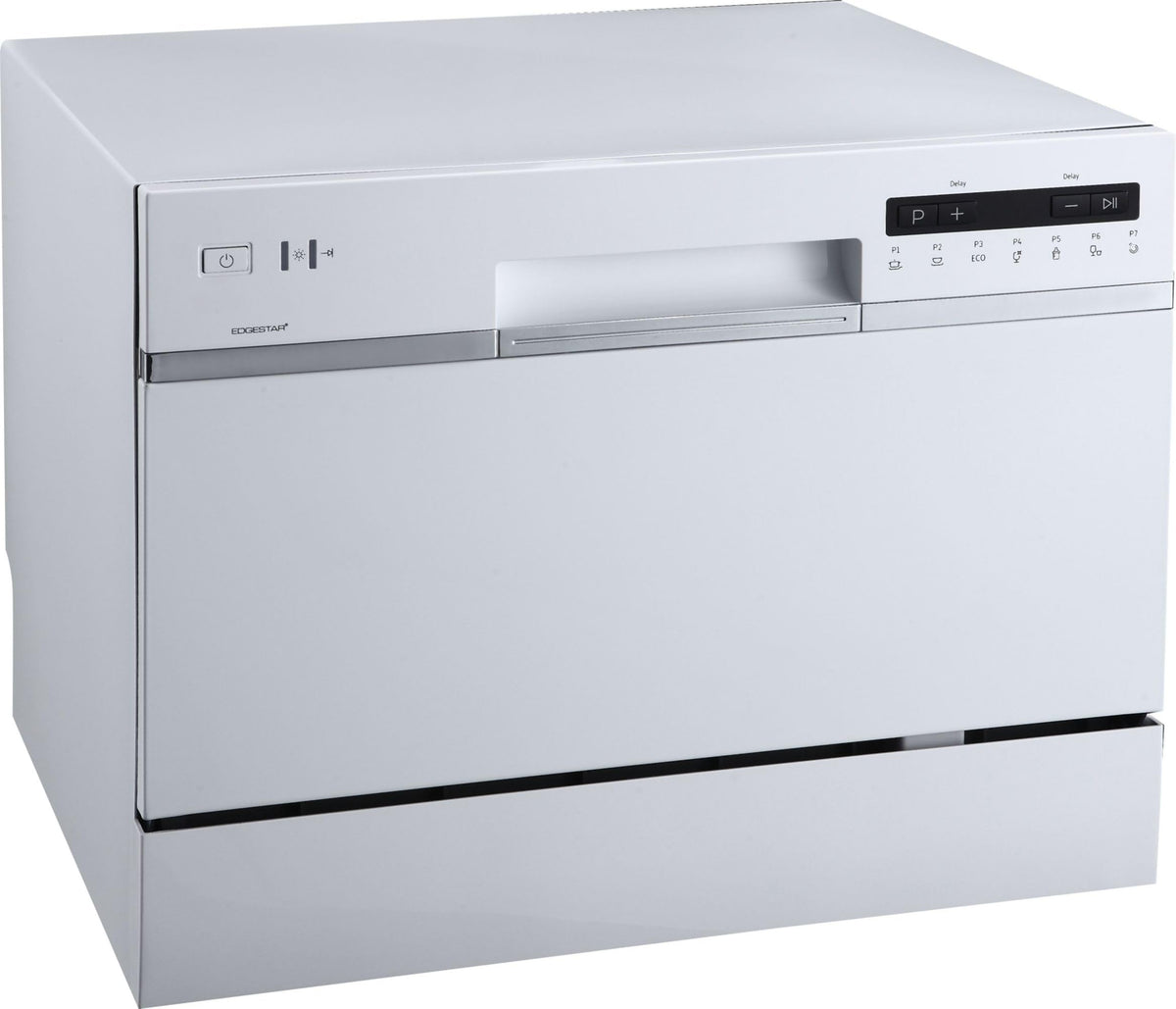 EdgeStar DWP63 21-5/8 Inch Wide 6 Place Setting Countertop Dishwasher - White