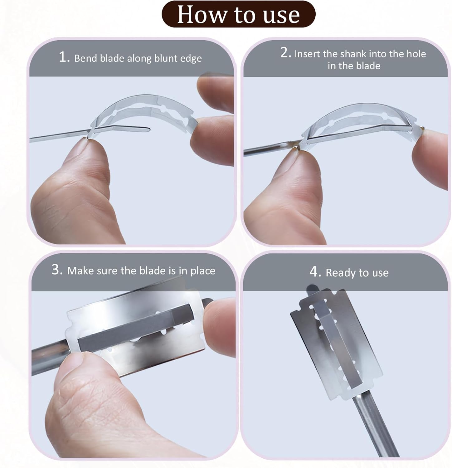 Hand Crafted Bread Lame, Bread Scoring Tool/Bread Knives, Lame Bread Tool Sets for Sourdough Scoring Tool, Sourdough Bread Baking Supplies with 10 Blades Replacement, burlywood