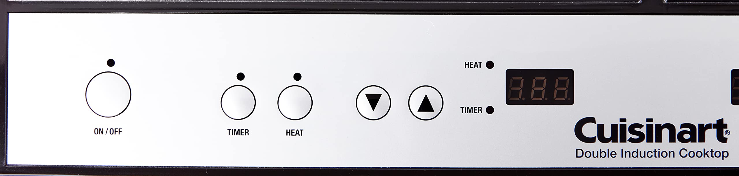 Cuisinart ICT-60 Double Induction Cooktop, Black