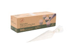 Keenpioneer 18-Inch Biobased Disposable Piping Bags, Plant Based Cake Decorating Pastry Bag - Pack of 100