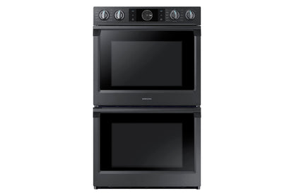 Samsung 30" Smart w/Flex Duo, Steam Cook, Wi-Fi, Large Capacity, NV51K7770DG/AA, Fingerprint Resistant Double Wall Oven, Black Stainless Steel