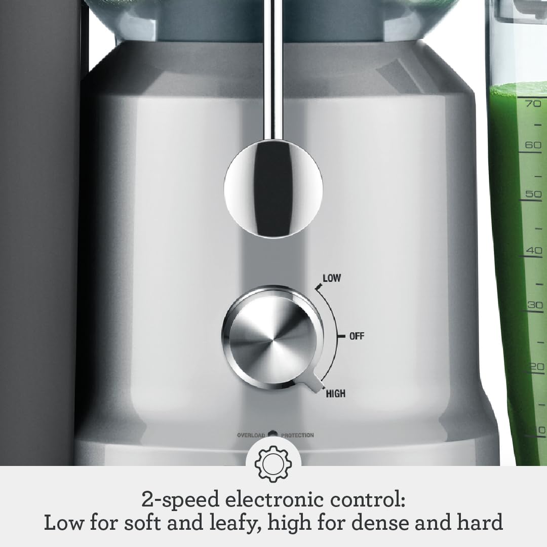 Breville BJE430SIL Juice Fountain, One Size, Silver