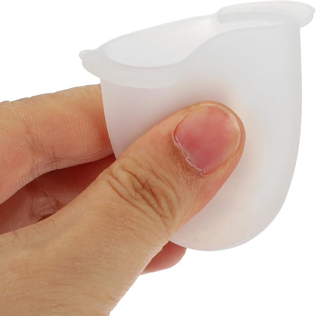 15 Pcs Protective Cap for Piping Tips Cake Frosting Tip Covers Pipping Tip Protection Covers Cake Piping Tip Covers Piping Tip Sleeves Pastry Bag Medium and Small White