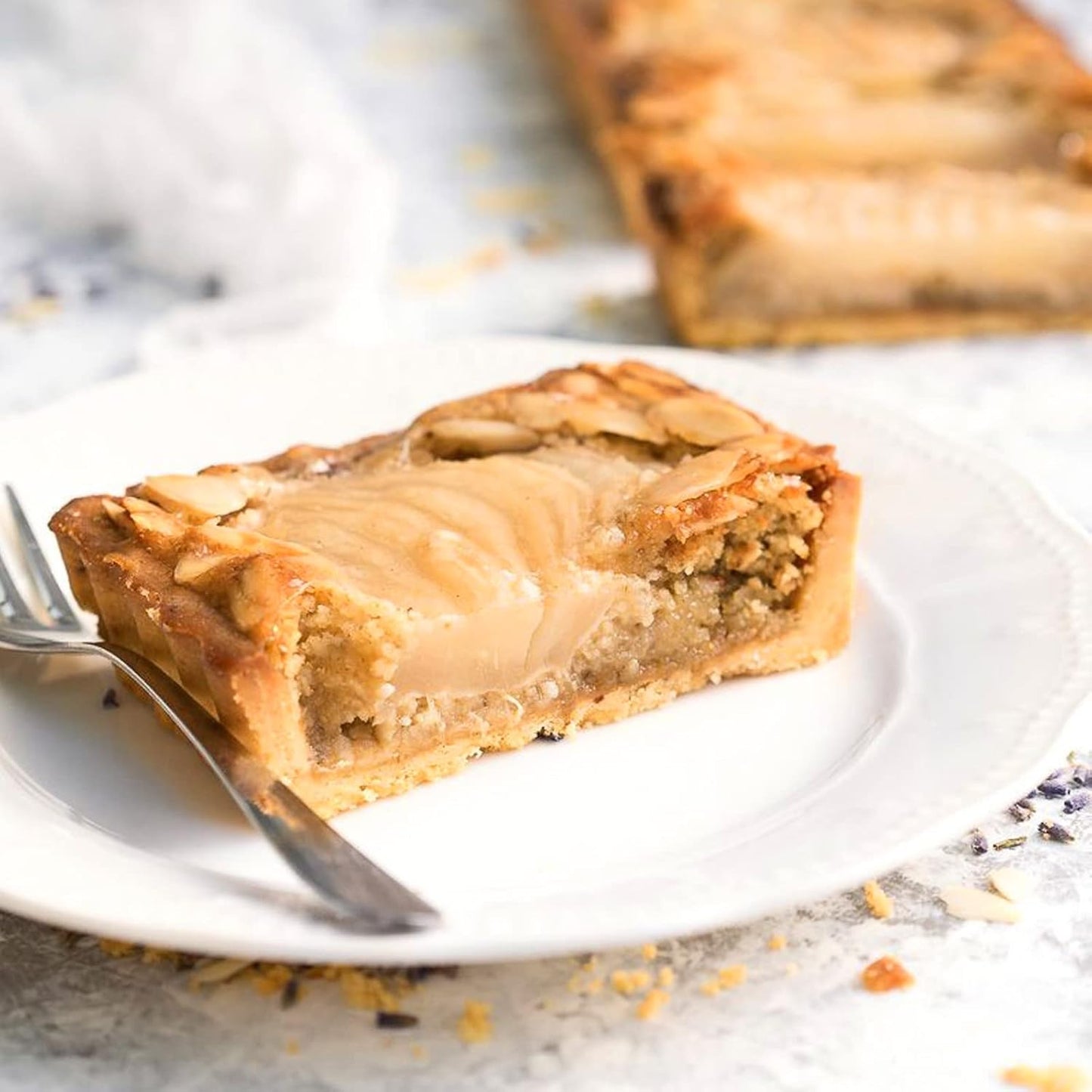 Tiawudi 2 Pack Rectangular Tart Pan, Non-Stick Quiche Pan with Loose Bottom, the Fluted Edges on Your Tarts and Quiches,13 7/8 Inch