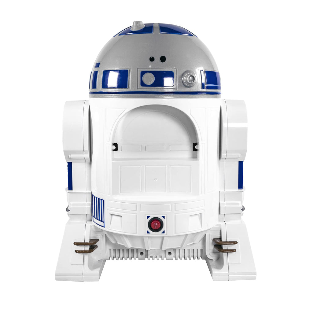 Uncanny Brands Star Wars R2D2 Popcorn Maker - w pełni funkcjonalny sprzęt kuchenny Droid