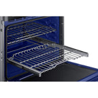 Samsung Appliance NV51K6650DS 30" 10.2 cu. ft. Całkowita pojemność Elektryczny podwójny piekarnik ścienny z górnym grillem, w stali nierdzewnej