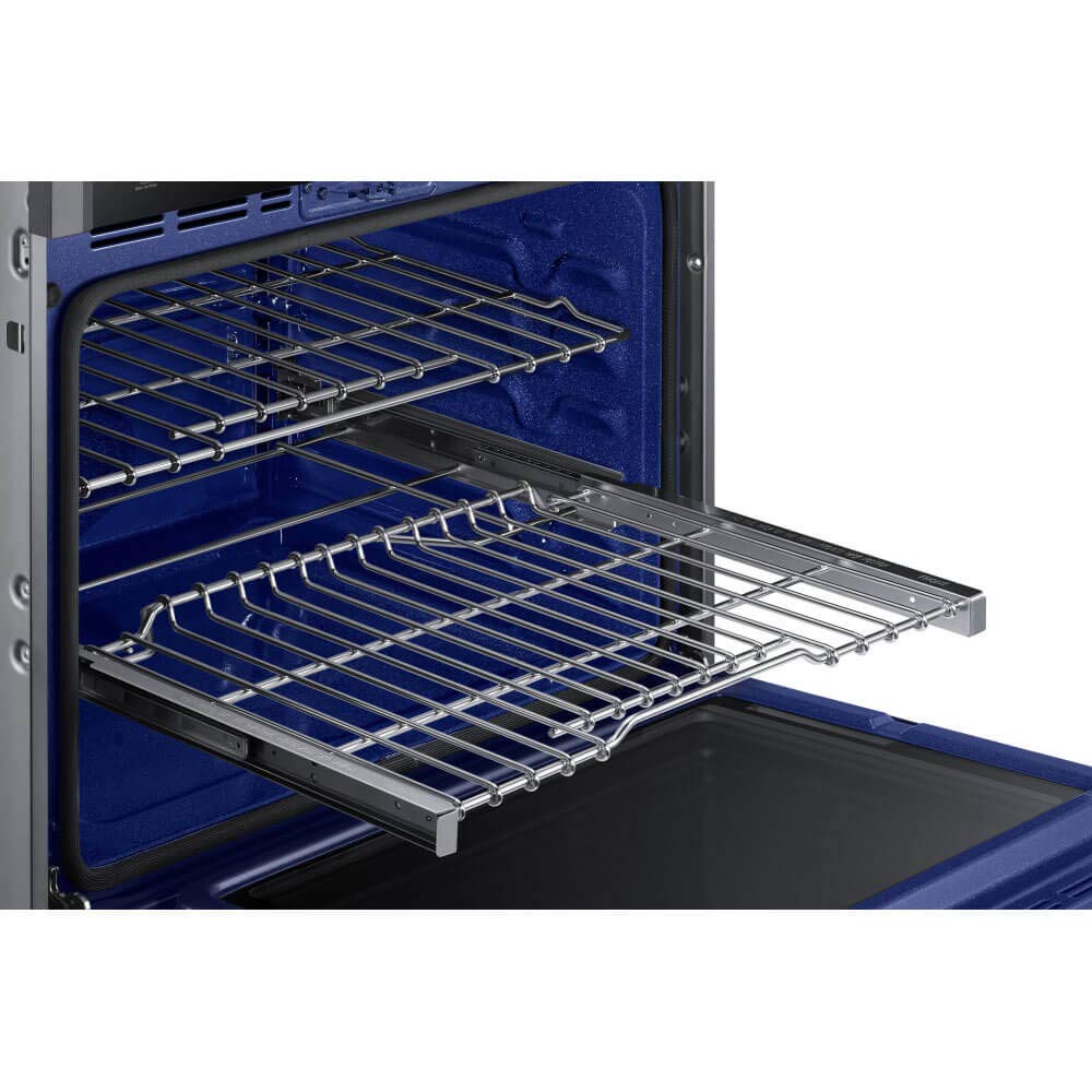 Samsung Appliance NV51K6650DS 30" 10.2 cu. ft. Całkowita pojemność Elektryczny podwójny piekarnik ścienny z górnym grillem, w stali nierdzewnej