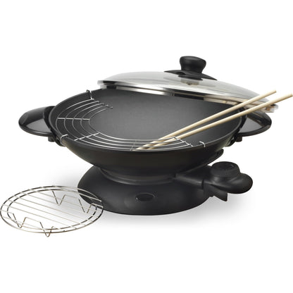 Professional 5Qt. Electric Wok, Easy to Clean