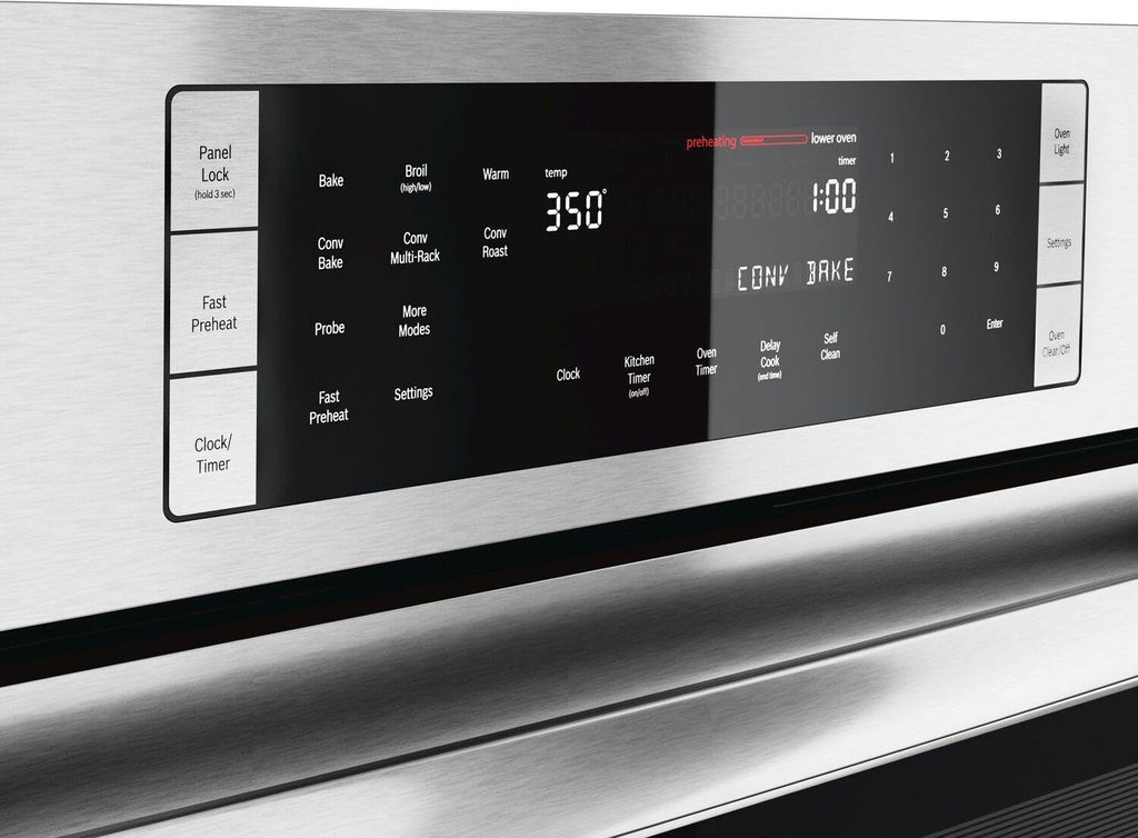 Bosch HBL8651UC 800 30" Piekarnik elektryczny ze stali nierdzewnej z podwójną ścianą - konwekcja