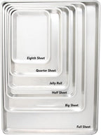 Nordic Ware - 43172AMZM Nordic Ware Half Sheet with Oven Safe Nonstick Grid, 2 Piece Set, Natural