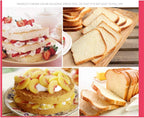 5 Pcs DIY Cake Slicer, Bread Cutter Slice Adjustable 5 Layers, Bread Cake Segmentation Toast Slice Layered Auxiliary Divider
