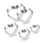 ALLTOP Circle Biscuit Cutter Set –Stainless Steel Baking Supplies for Effortless Round Cookie Shaping, Pastry & Fondant Tool Creation–Precise Cut Kitchen Utensil for Sandwich, Scone, Donut -3PC Round