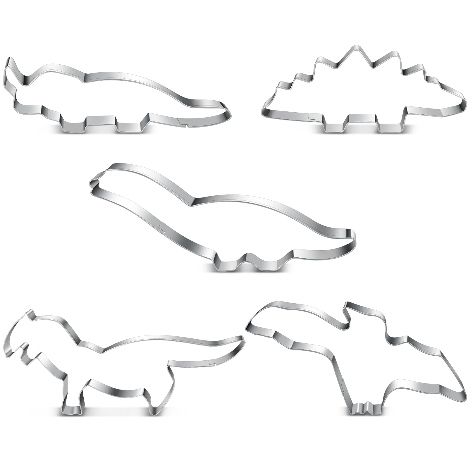 Mouse Cookie Cutter Sandwich Cutters for Kids DIY Lunchbox Bento Box Fruit Cutters Vegetable Cutters for Children Boys Girls, Pack of 5