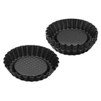 Zenker Non-Stick Carbon Steel Flan/Tart Pan, 11-Inch, grey