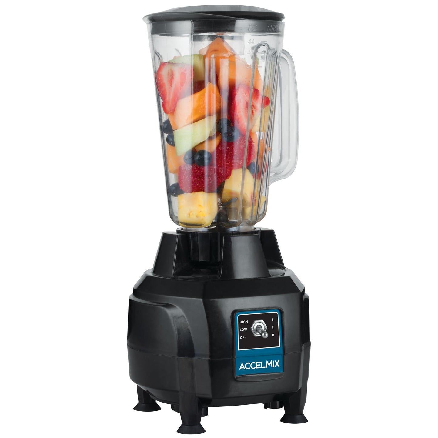 Winco XLB-44, AccelMix™ 44 oz Bar Blender, Electric Commercial Kitchen Blender, ETL, BPA Free