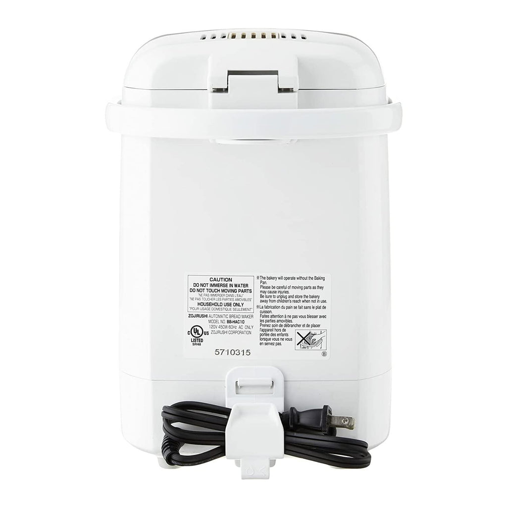 Програмована міні-хлібопічка Zojirushi BB-HAC10 Home Bakery для буханця об'ємом 1 фунт