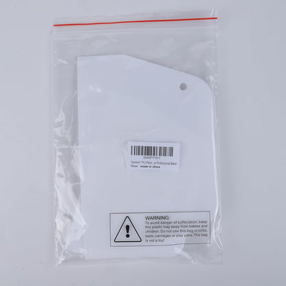 Teenitor Cake Scraper Cake Smoother, 7 Pcs Dough Scraper Bowl Scraper Cake Cutter Cake Spatula Bench Scraper Kitchen Plastic Scraper Tool Cake Decorating Kit