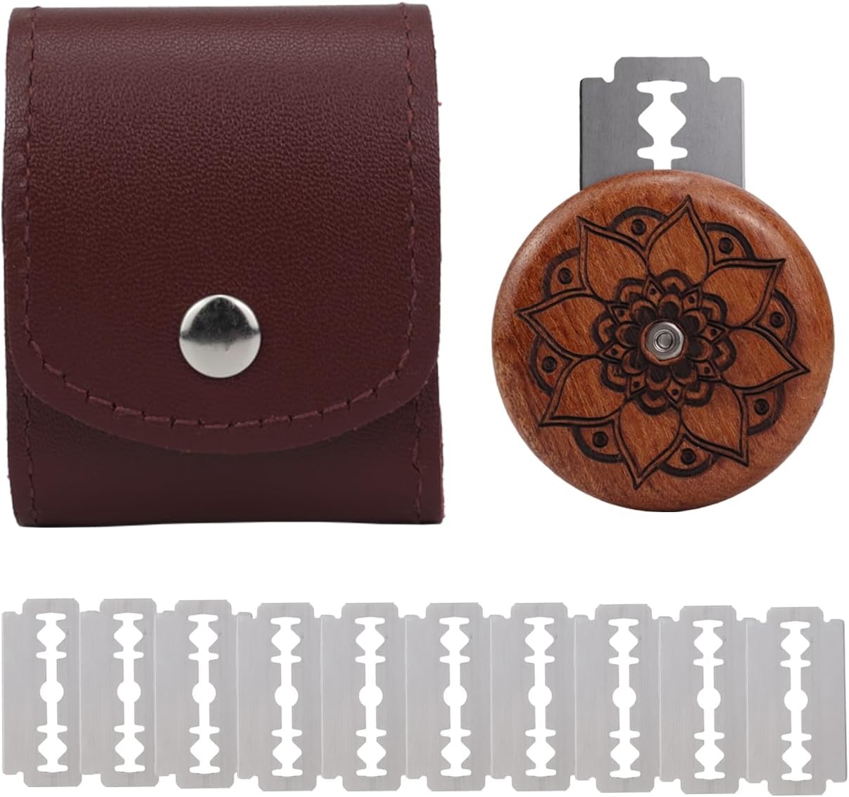 Bread Lame Cutter,Dough Scoring Knife with 10PCS Replaceable Razor Blades and A Storage Bag,Bread Knives for Homemade Sourdough Bread Bakers (Style-A)