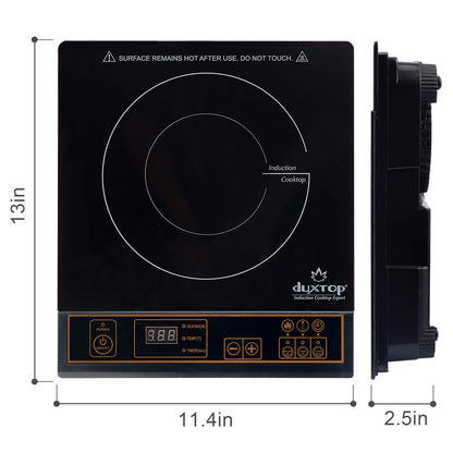 Duxtop 1800W Portable Induction Cooktop Countertop Burner, Gold 8100MC/BT-180G3