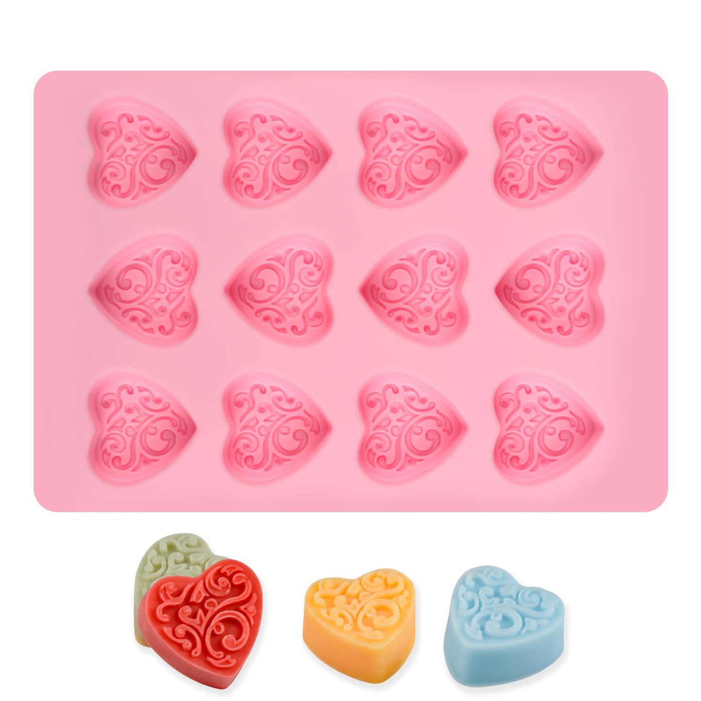 Chocolate Bar Mold - Non-Stick Chocolate Molds, Food Grade Silicone Deep Mold for Dubai Pistachio, Candy, Snacks