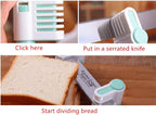 5 Pcs DIY Cake Slicer, Bread Cutter Slice Adjustable 5 Layers, Bread Cake Segmentation Toast Slice Layered Auxiliary Divider